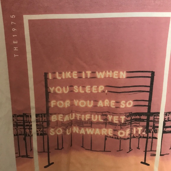 White The 1975 band t-shirt - Picture 2 of 2